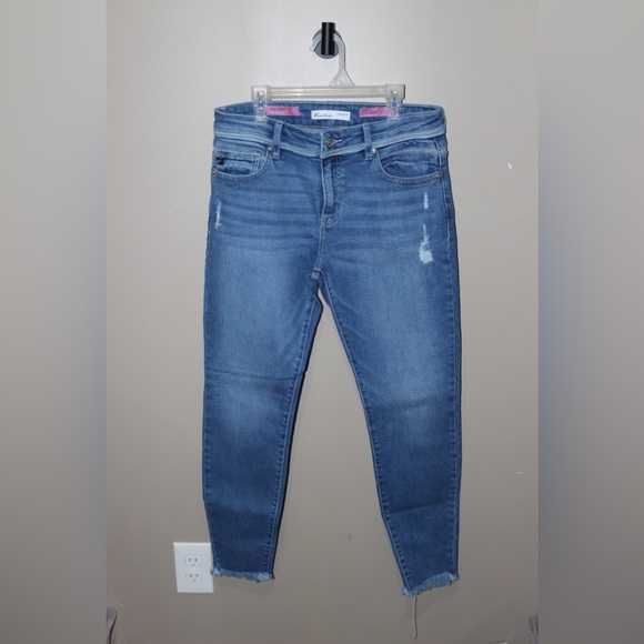 KanCan Denim - KanCan Distressed Blue Skinny Jeans